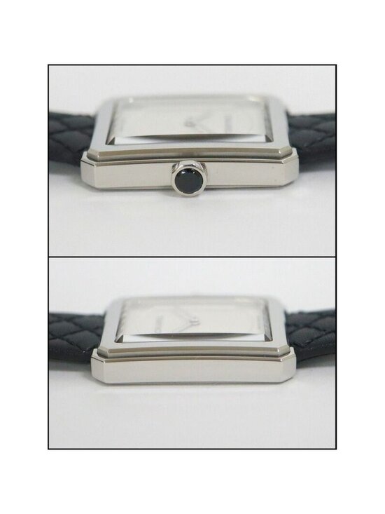 Chanel Boyfriend Small Watch Silver Black main image 9